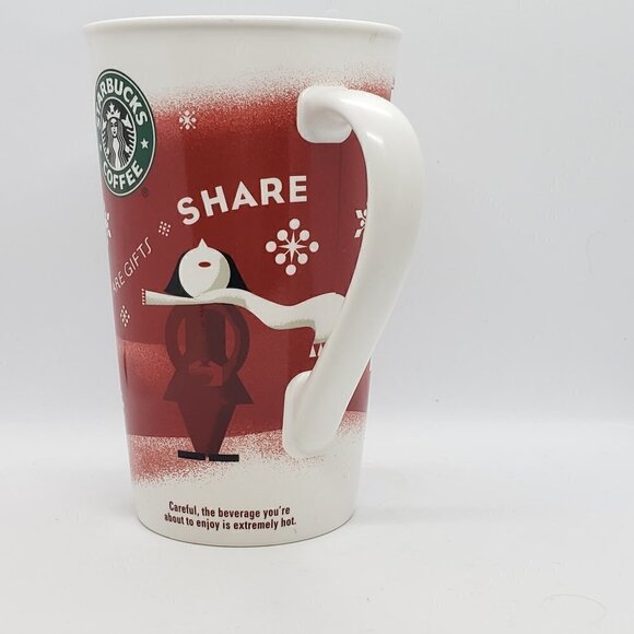 Starbucks 2010 Holiday Collection Carolers Coffee Mug Bone China - Picture 2 of 6